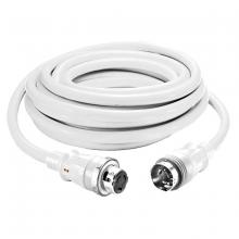 Hubbell Wiring Device-Kellems HBL61CM42WLED - MARINE CORD, 50A/125/250V,25',WH, W/LEDS