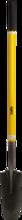Minerallac 37259 - 14 DRAIN SPADE WITH YELLOW HA