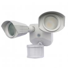 Satco 65/217 - LED DUAL HEAD SECURITY LIGHT WH 4K MS