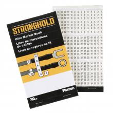 Panduit PCMB-4 - StrongHold™ PCMB-4 Pre-Printed Wire Marker Boo